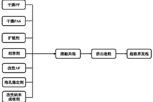 PP/PA6多孔复合材料及其制备方法