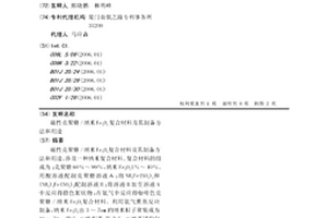 磁性壳聚糖/纳米Fe3O4复合材料及其制备方法和用途