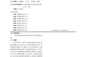永久抗静电HDPE复合材料及其制备方法