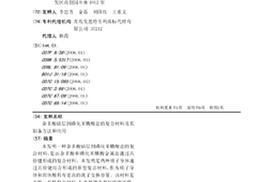 杂多酸插层到磺化苯膦酸盐的复合材料及其制备方法和应用