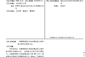 酚醛树脂/层状硅酸盐粘土纳米复合材料的制备方法
