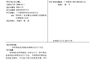 竹塑结皮发泡复合材料及其生产方法