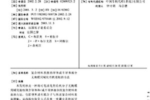 复合材料表面的导体或半导体部分无掩模局域化有机接枝的方法