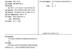 用于使用环氧树脂组合物制备复合材料的方法