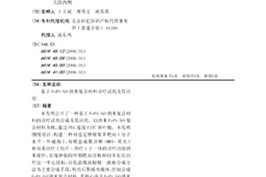 基于FePt/GO纳米复合材料诊疗试剂及其应用