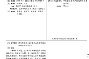 纳米四氧化三铁/聚苯乙烯磁性复合材料及其制备方法