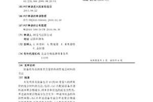 制备具有高纳米管含量的热固性复合材料的方法