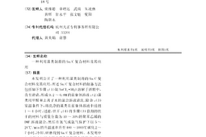 利用藻类制得的Sn/C复合材料及其应用