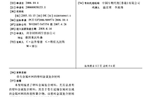 带有金属丝网的塑料金属复合材料