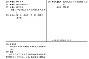利用超临界CO2流体快速剥离铝塑复合材料的方法
