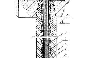 金属复合材料螺旋管水冷点焊电极柱