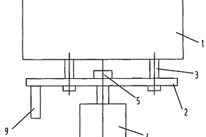 直升机复合材料桨叶模压系统桨根堵盖拔出机构