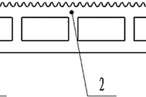 木塑复合材料带凹槽四孔型材