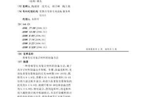 香味型尼龙复合材料的制备方法