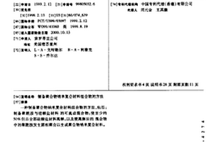 制备聚合物纳米复合材料组合物的方法