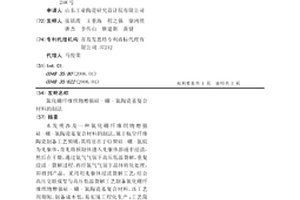 氮化硼纤维织物增强硅-硼-氮陶瓷基复合材料的制法