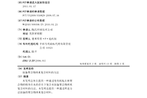 制备聚合物纳米复合材料的方法