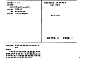 自粘合非织造纤维网与网状网膜复合材料
