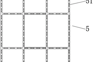 带肋复合材料建筑模板的专用贴片