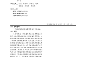 通过铸渗法制备表层复合材料的方法