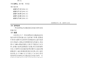 高韧性抗冲击陶瓷基层状复合材料及其制备方法