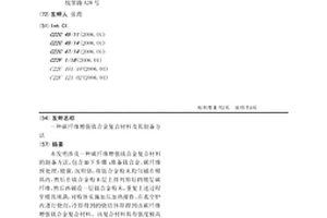 碳纤维增强钛合金复合材料及其制备方法