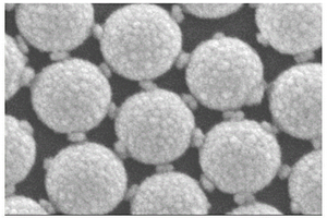 桥联型SERS活性Ag/SiO<Sub>2</Sub>纳米球壳阵列结构复合材料及其制备方法