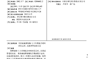 用非淌流聚氨酯/土工织物复合材料衬层运河、沟渠和管道的方法