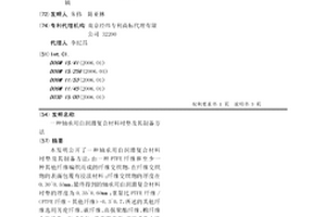 轴承用自润滑复合材料衬垫及其制备方法