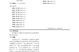 纳米粒子与弹性体共混和具有无卤阻燃的PBT复合材料