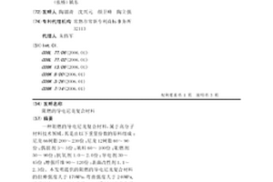 阻燃的导电尼龙复合材料