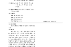 无卤阻燃长玻纤增强PET复合材料及其制备方法