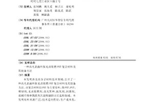 高光表面环保无卤阻燃PBT复合材料及其制备方法