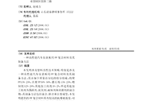 高性能汽车仪表板用PP复合材料及其制备方法
