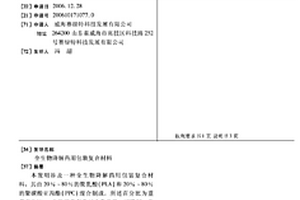 全生物降解药用包装复合材料