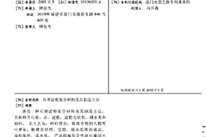 石膏淀粉复合材料及其制造方法