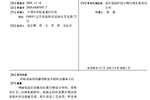 耐高温的热敏电阻复合材料及制备方法