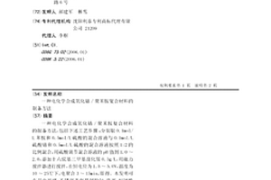 电化学合成氧化钴/聚苯胺复合材料的制备方法