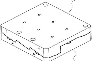 分体式复合材料螺旋桨的桨叶成型模具