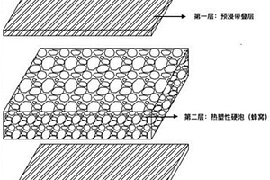 三明治结构的热塑性复合材料及其应用