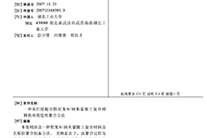 高白度超分散尼龙6/纳米蒙脱土复合材料的高效连续聚合方法