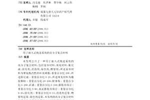 用于嵌入式轨道系统的高分子复合材料