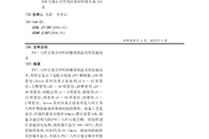 PVC/六环石复合材料的蘸塑制品及其制备技术