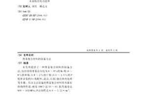 铁基复合材料的制备方法