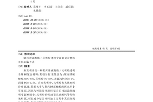 聚丙撑碳酸酯/元明粉透明全降解复合材料及其制备方法