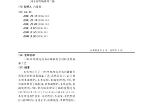 PP熔喷无纺布可降解复合材料及其制备工艺