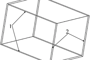 箱形件用玻璃纤维复合材料矩形空心管的制造方法