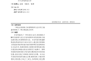 防止纳米粒子再团聚的新方法应用于制备纳米粒子/聚合物基复合材料