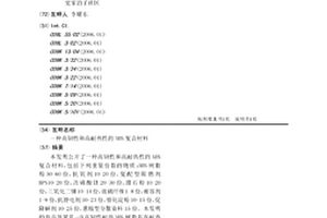 高韧性和高耐热性的ABS复合材料