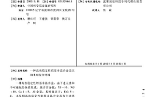 高热稳定性铝基非晶合金及其纳米相复合材料